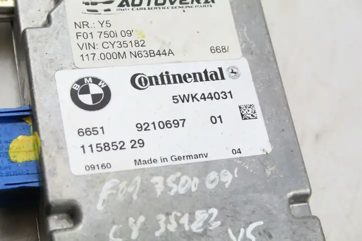 BMW 7 F01 (2008 - 2016) 9188377 Камера в лобовом стекле — фото 2