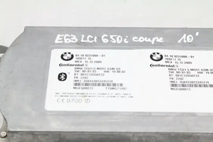 BMW X5 E70 (2006 - 2013) 9231090 Bluetooth модуль — фото 3