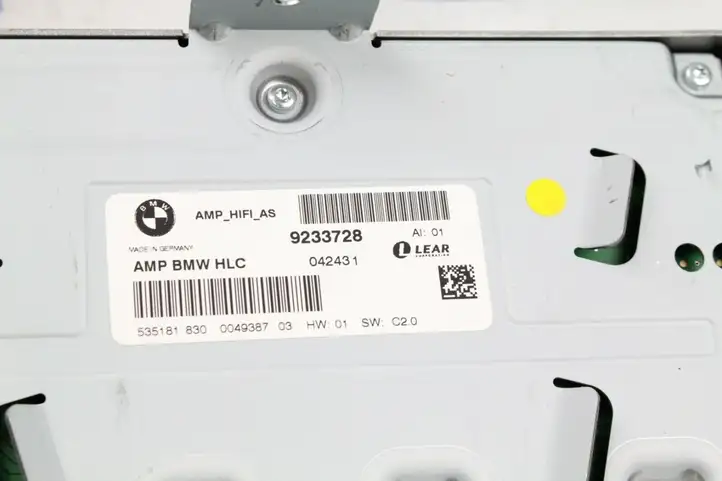 BMW 7 F01 (2008 - 2016) 9233728 Комплект аудиосистемы — фото 6