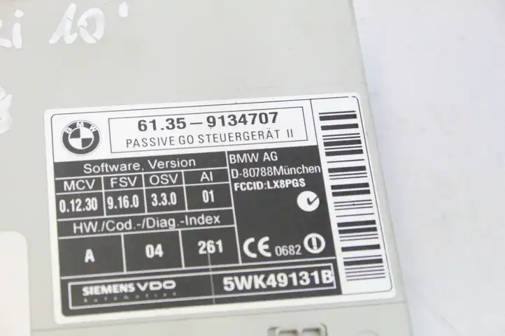 BMW 5 E60 E61 (2004 - 2010) 9134707 Прочие блоки управления — фото 2