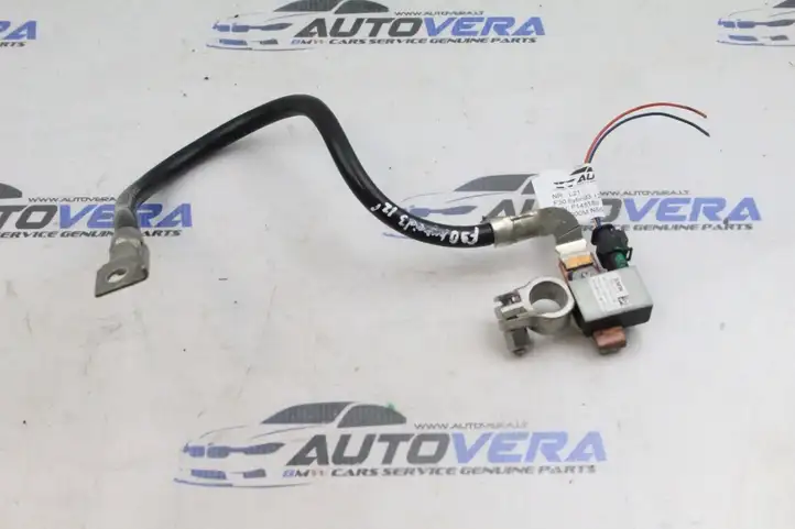BMW 3 F30 F35 F31 (2012 - 2018) 7631106 Минусовой провод аккумулятора — фото 1
