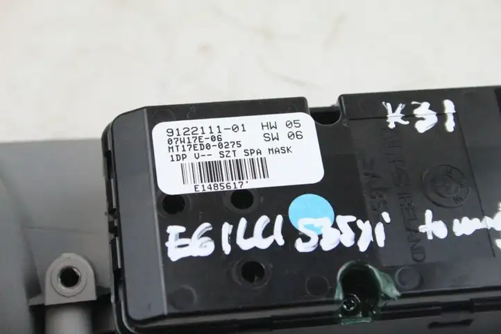 BMW 5 E60 E61 (2004 - 2010) 9122111 Кнопка стеклоподъемников — фото 2