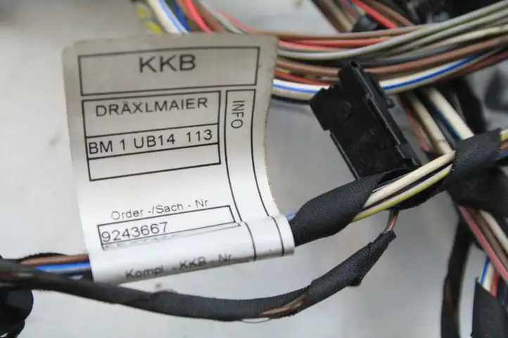 BMW X3 F25 (2010 - 2017) 9243667 Проводка задней двери — фото 2