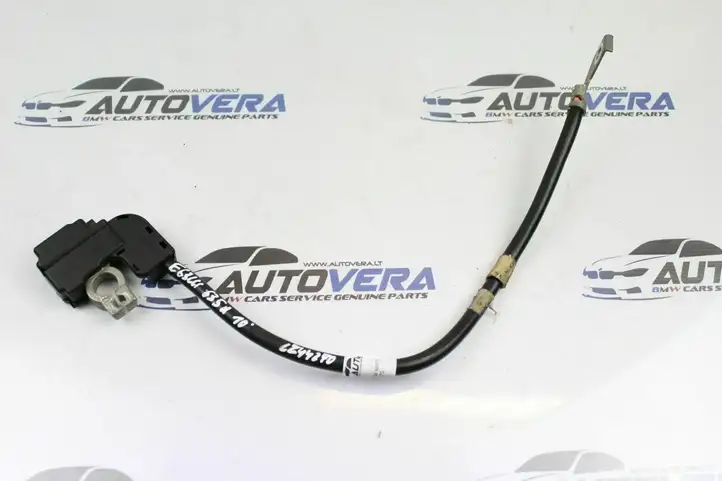 BMW 6 E63 E64 (2002 - 2010) 9215951 Минусовой провод аккумулятора — фото 1