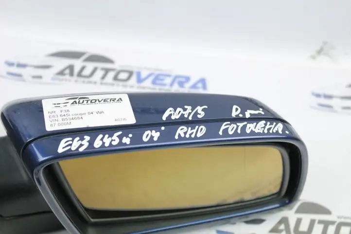 BMW 6 E63 E64 (2002 - 2010) Боковое зеркало с электроприводом — фото 11