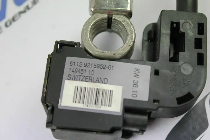 BMW 3 E90 E91 (2005 - 2012) 9215952 Минусовой провод аккумулятора — фото 2