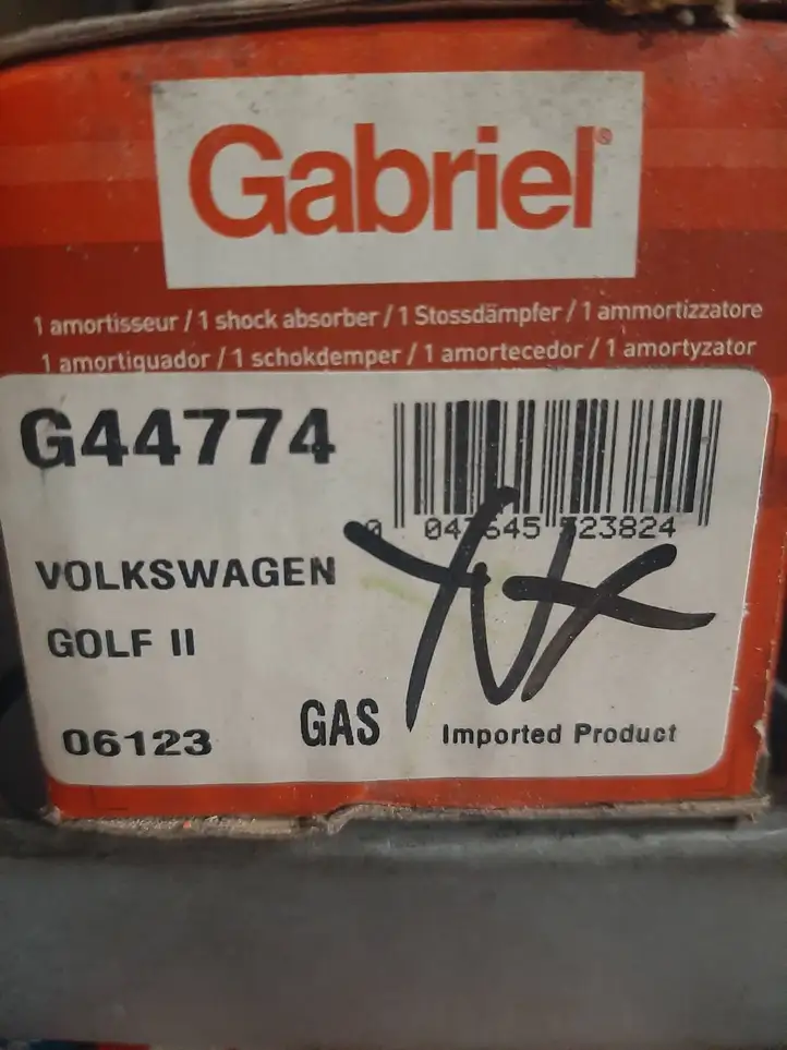 Seat Ibiza II (6k) (1999 - 2002) G44774 Задний aмортизатор — фото 2
