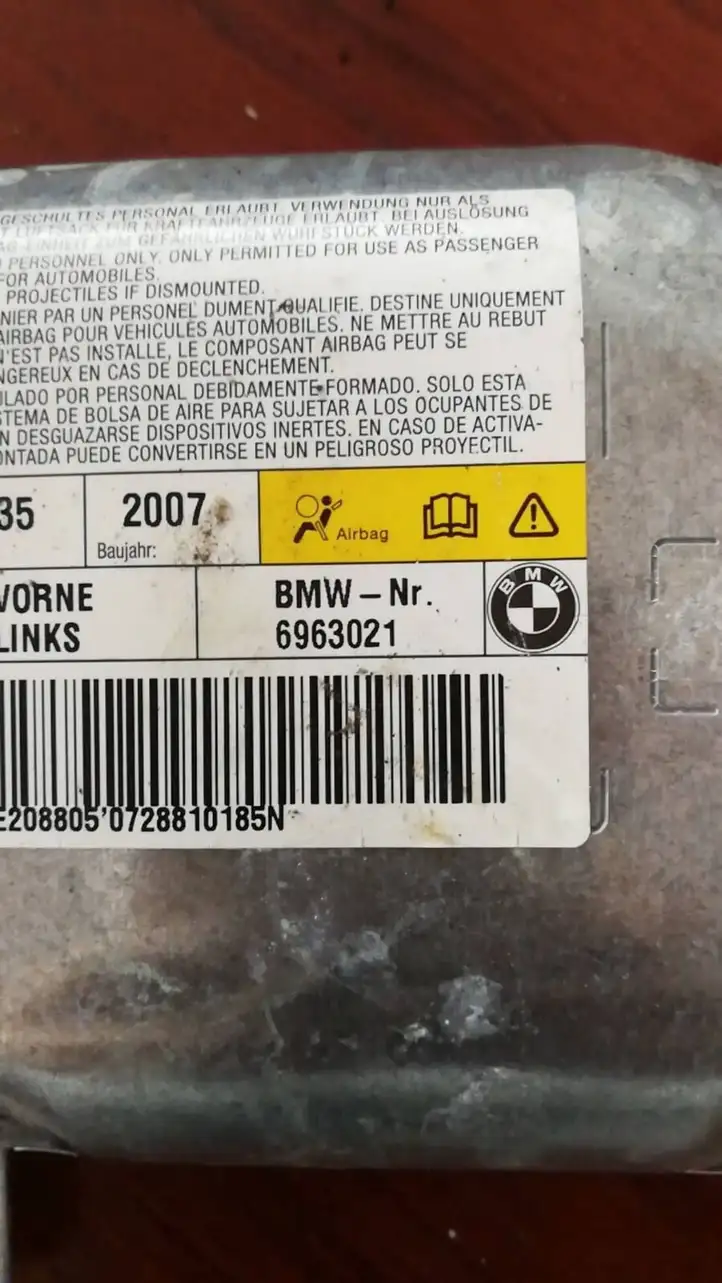 BMW 5 E60 E61 (2004 - 2010) 6963021 Подушка безопасности двери — фото 2