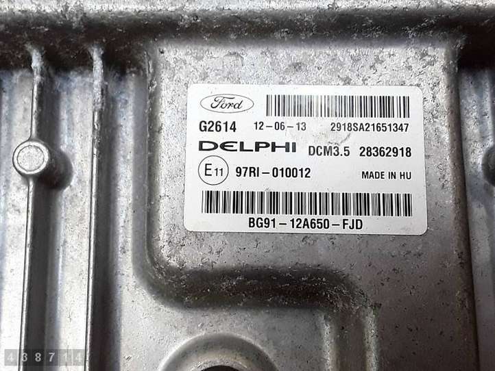 Ford Mondeo MK IV (2007 - 2014)  BG9112A650FJD Блок управления двигателя