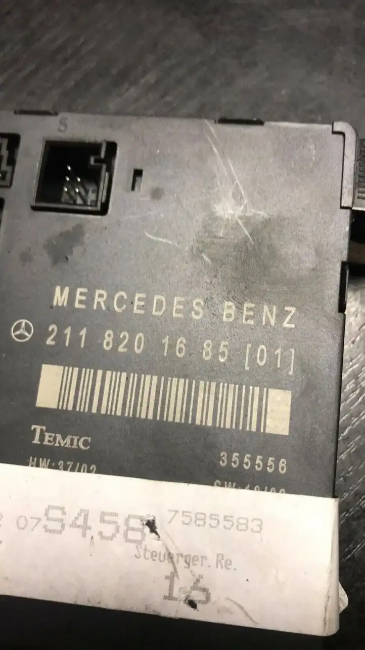 Mercedes-Benz E W211 (2002 - 2009) 2118201685 Блок управления дверью — фото 3
