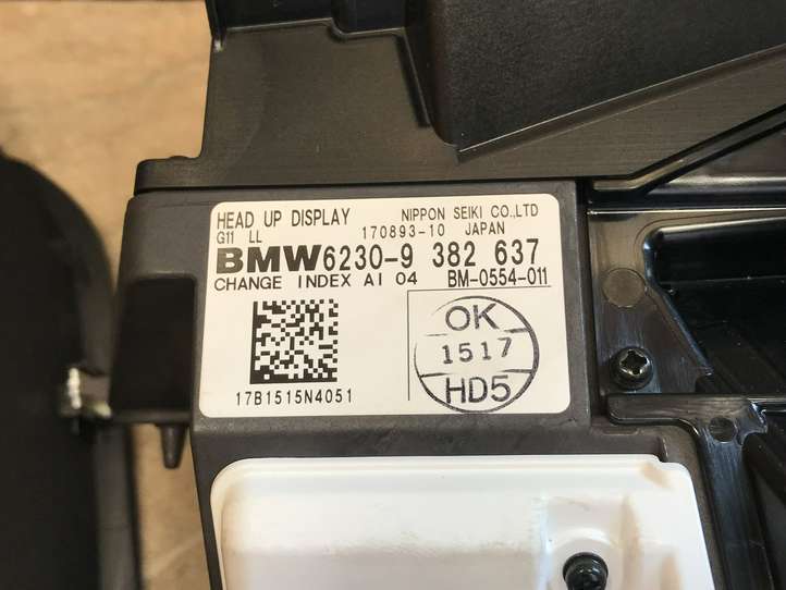 BMW 7 G11 G12 (2015 - 2022)  9382637 Экран дисплея вверх