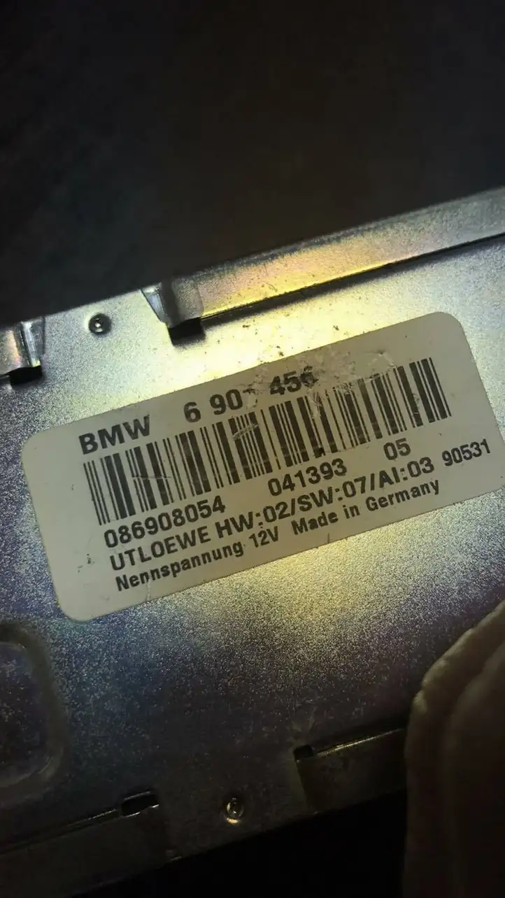 BMW 5 E39 (1996 - 2003) 6901456 Модуль управления видео — фото 4