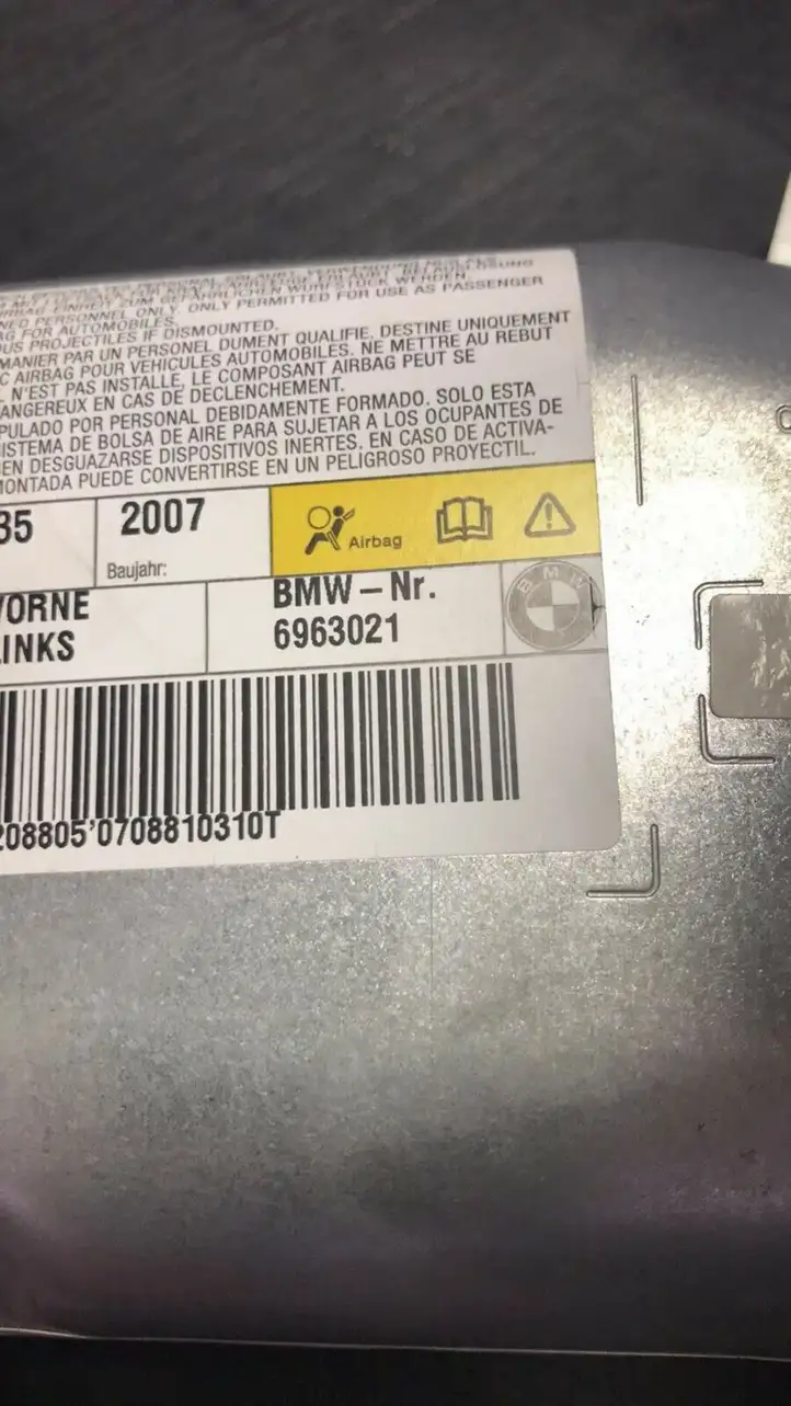 BMW 5 E60 E61 (2004 - 2010) 6963021 Подушка безопасности двери — фото 3