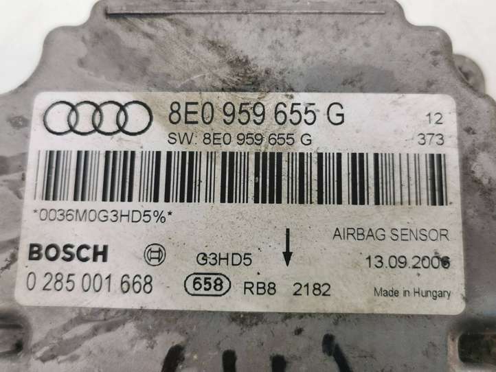 Audi A4 (2004 - 2009)  8E0959655G Блок управления надувных подушек
