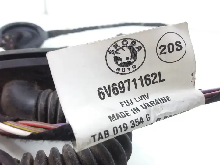 Skoda Fabia Mk3 (NJ) (2015 - 2021) 6V6971162L Проводка задней двери — фото 3