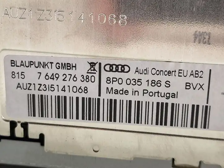 Audi A3/S3 8P (2008 - 2013) 8P0035186S Магнитола / мультимедийная система — фото 2