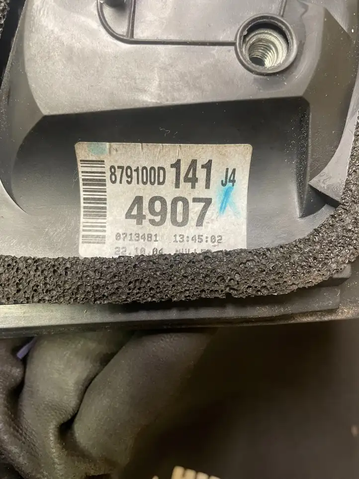 Toyota Yaris (2003 - 2005) 879100D Боковое зеркало с электроприводом — фото 3