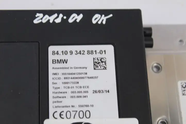 BMW 3 F30 F35 F31 (2012 - 2018) 9342881 Прочие блоки управления — фото 2
