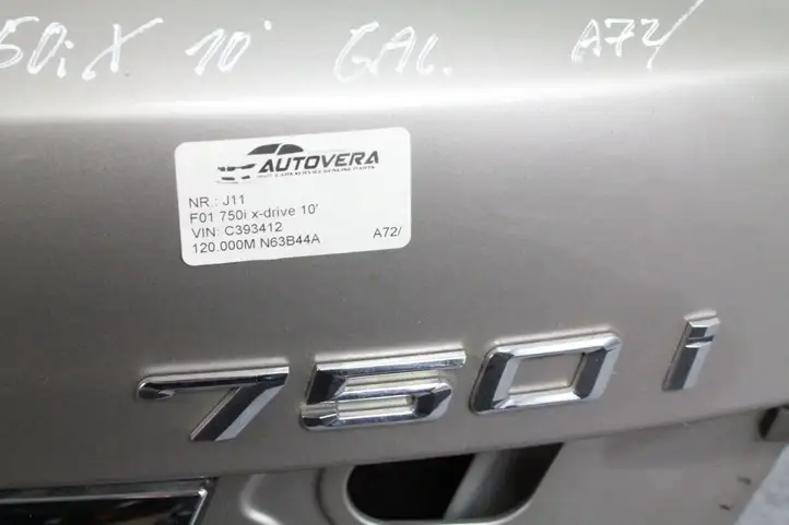 BMW 7 F01 (2008 - 2016) 41627172332 Крышка багажника — фото 4