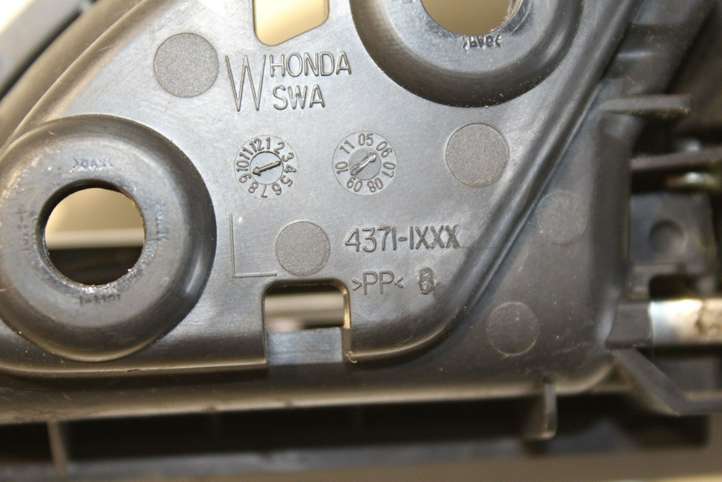 Honda CR-V (2006 - 2009)  4371IXXX Передняя звукоизоляция