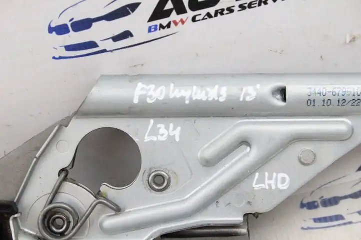 BMW 3 F30 F35 F31 (2012 - 2018) 6799101 Механизм ручного тормоза (в салоне) — фото 4