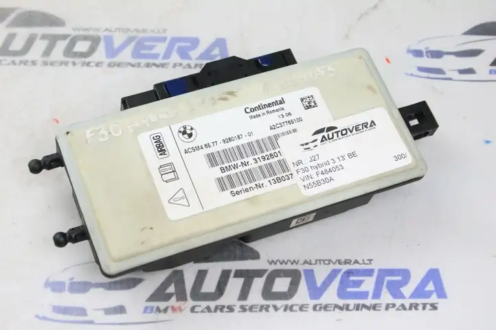 BMW 3 F30 F35 F31 (2012 - 2018) 9280187 Прочие блоки управления — фото 1