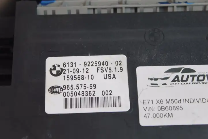 BMW X5 E70 (2006 - 2013) 9225940 Передняя подсветка — фото 6