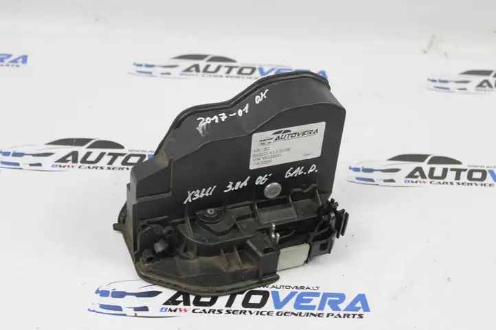 BMW 5 E60 E61 (2004 - 2010) 7167076 Замок задней двери — фото 4