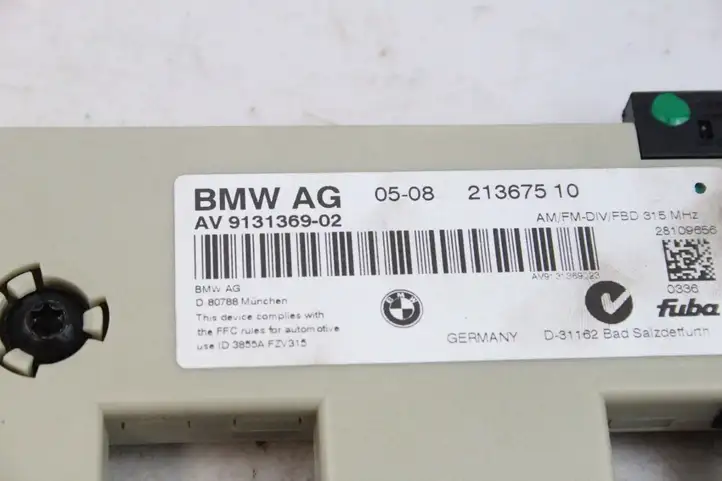 BMW 3 E90 E91 (2005 - 2012) 9131369 Усилитель антенны — фото 2