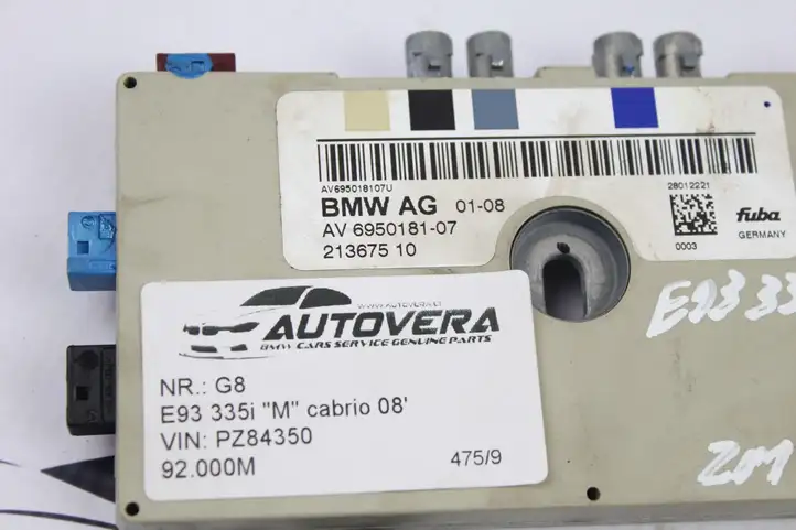 BMW 3 E92 E93 (2005 - 2014) 6950181 Усилитель антенны — фото 2