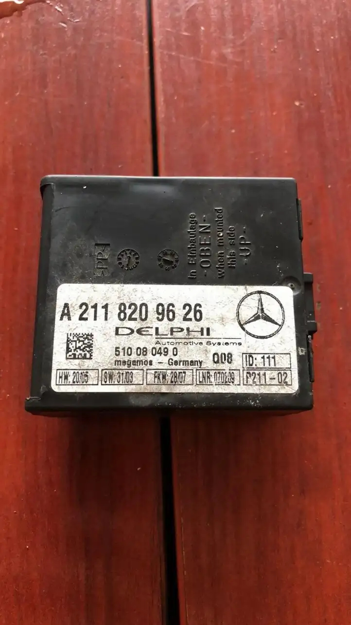Mercedes-Benz E W211 (2002 - 2009) A2118209626 Блок управления сигнализацией — фото 1