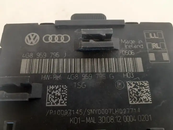 Audi A6 C7 (2011 - 2014) 4G8959795J Блок управления дверью — фото 2
