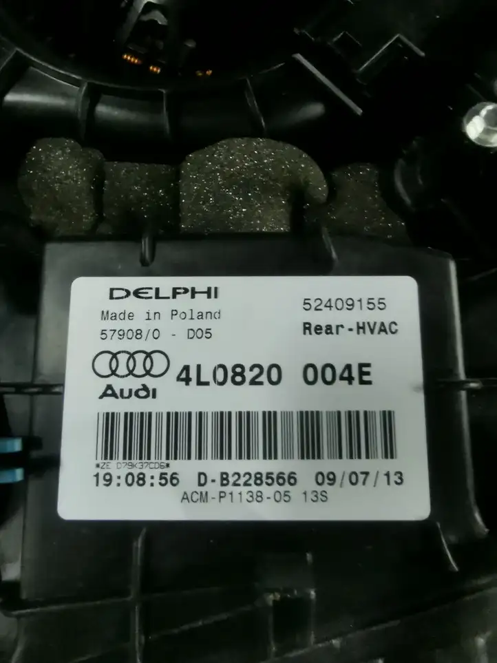 Audi Q7 4L (2009 - 2015) 4L0820004E Комплект системы вентиляции салона — фото 5
