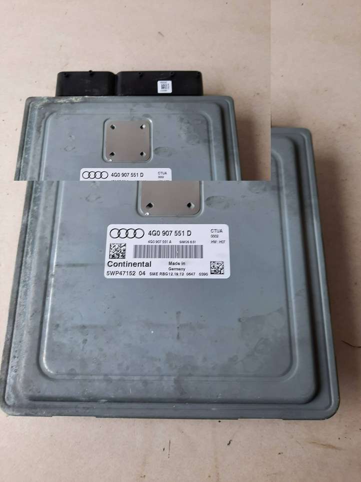 Audi A6 (2011 - 2014)  4G0907551D Блок управления двигателя