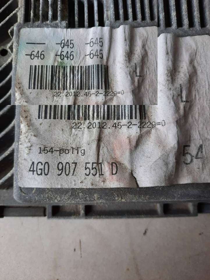 Audi A6 (2011 - 2014)  4G0907551D Блок управления двигателя