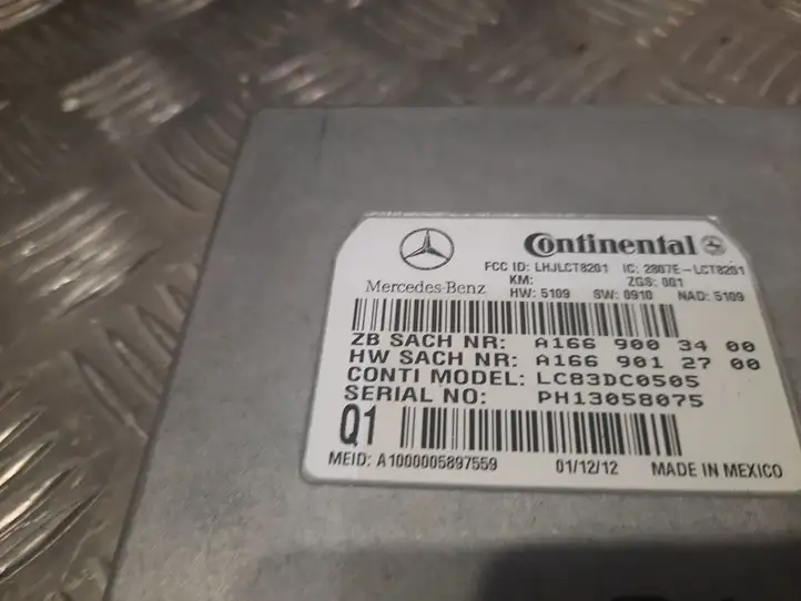 Mercedes-Benz S W221 (2005 - 2013) A1669003400 Блок GSM — фото 1