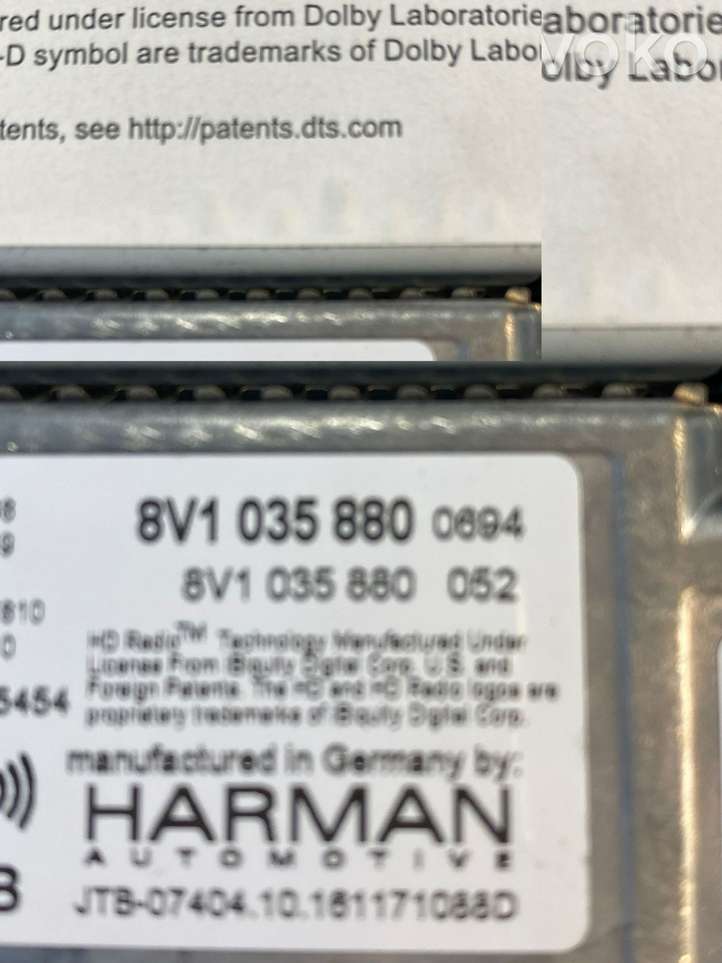 Audi A3/S3 8V (2016 - 2020)  8V1035880 CD/DVD чейнджер