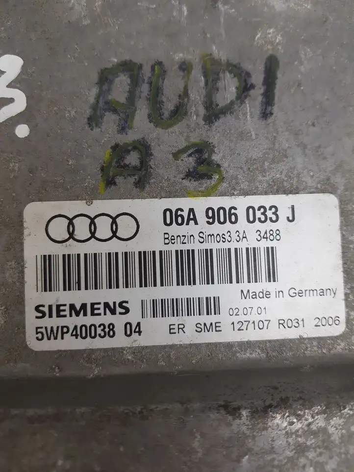 Audi A3/S3 8L (1996 - 2000) Блок управления двигателем (ЭБУ) — фото 4