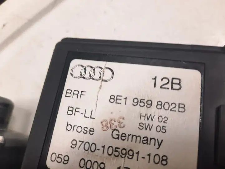 Audi A4 S4 B7 8E 8H (2004 - 2009) 8E1959802B Электростеклоподъемник передний (комплект) — фото 3