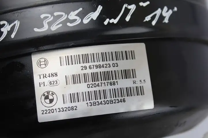 BMW 3 F30 F35 F31 (2012 - 2018) 6798423 Вакуумный усилитель тормозов — фото 2