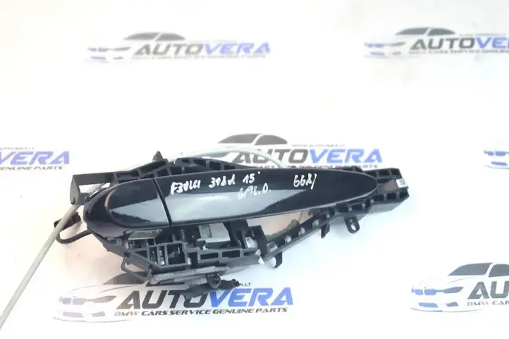 BMW 3 F30 F35 F31 (2012 - 2018) 7332268 Наружная ручка задней двери — фото 1