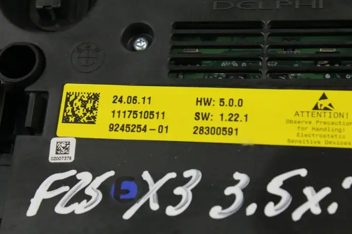 BMW X3 F25 (2010 - 2017) 9245254 Передняя подсветка — фото 7