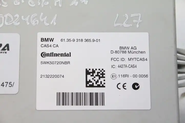 BMW X3 F25 (2010 - 2017) 8624812 Комплект системы зажигания — фото 2