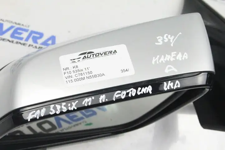 BMW 5 F10 F11 (2009 - 2016) Боковое зеркало с электроприводом — фото 7