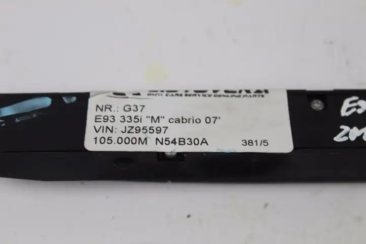 BMW 3 E90 E91 (2005 - 2012) 6962589 Включатель обогрева — фото 2
