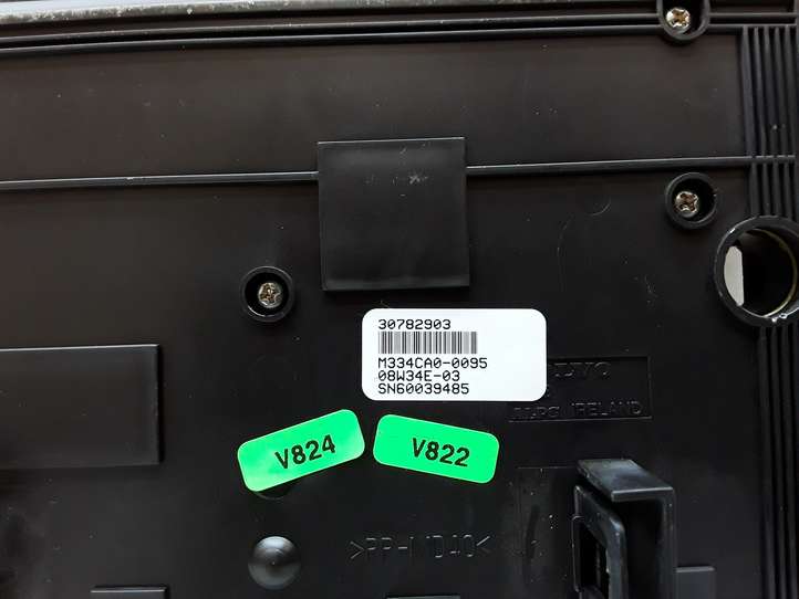 Volvo V70 (2007 - 2013)  30782903 Блок управления кондиционера воздуха / климата/ печки (в салоне)