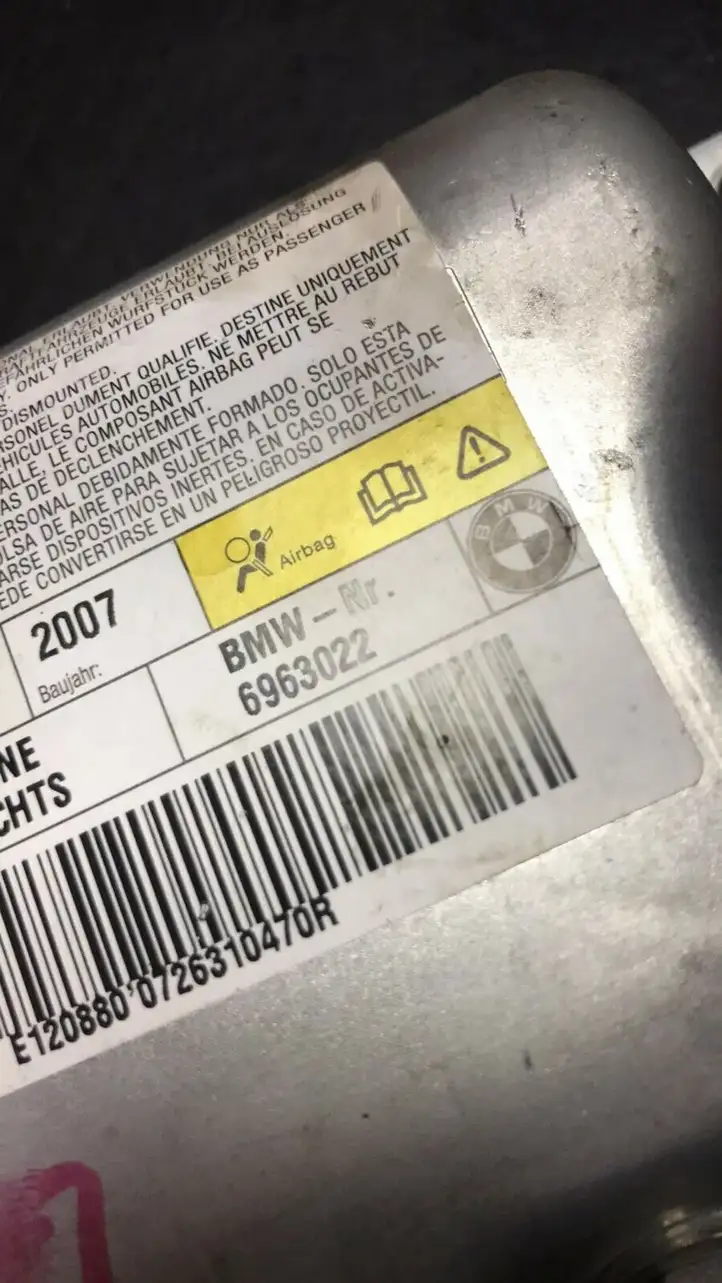 BMW 5 E60 E61 (2004 - 2010) 6963022 Подушка безопасности двери — фото 3