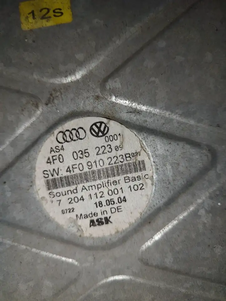 Audi A6 S6 C6 4F (2004 - 2008) 4F0035223 Проводка аудиосистемы — фото 2