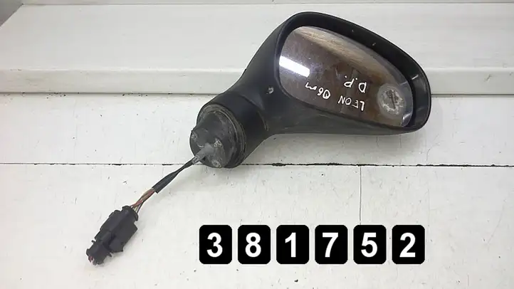 Seat Leon (1M) (1998 - 2006) 1p2857934 Боковое зеркало с электроприводом — фото 1