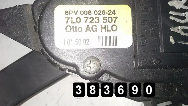 Volkswagen Touareg I (2002 - 2010) 7l0723507 Педаль акселератора — фото 7
